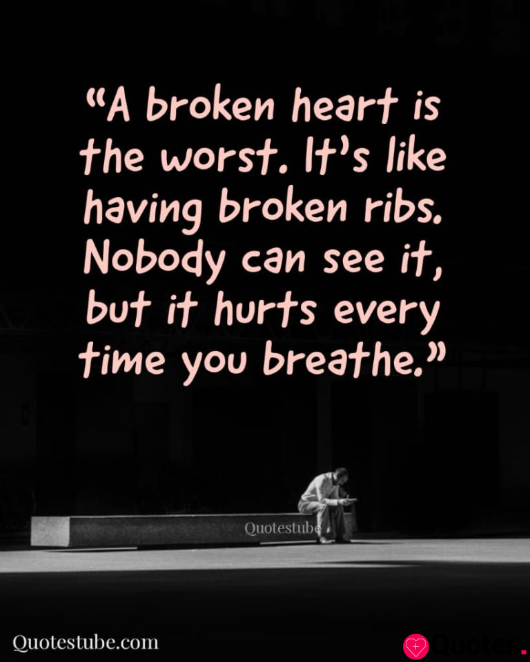 Sad and broken quotes