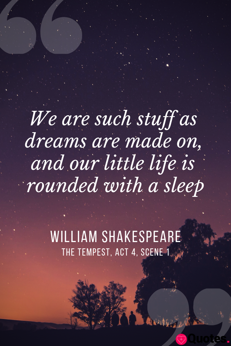 +32 beautiful shakespeare love quotes : We are such stuff.. William ...