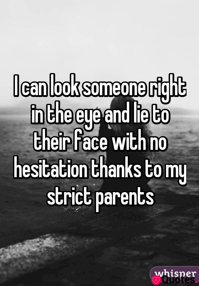 Quotes about parents being strict